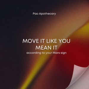 Move it like you mean it