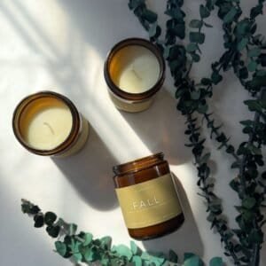 Fall candle